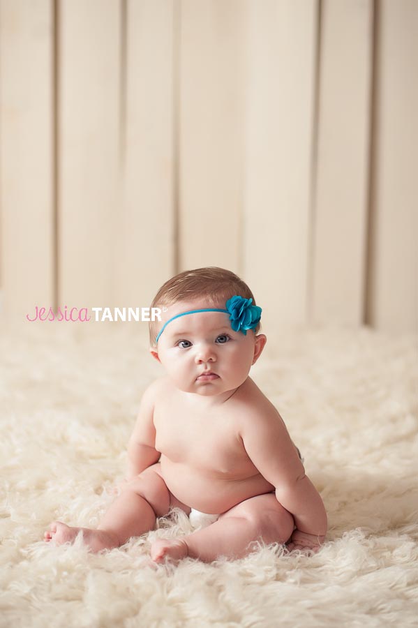 Ellie is 6 Months! – Lilburn, Ga Baby Photographer | Jessica Tanner Photography